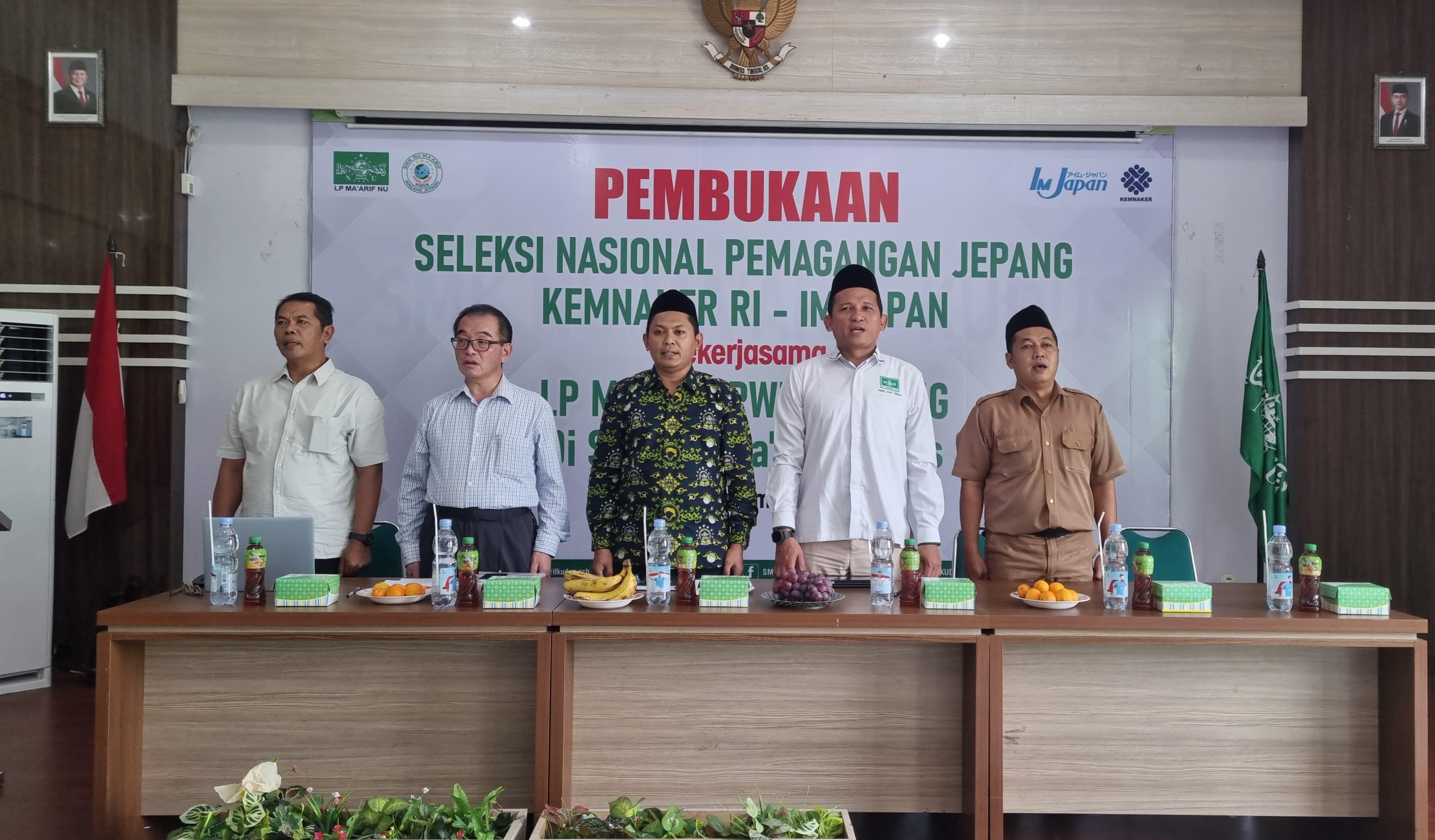 LP Ma`arif NU Jateng – Kemenaker RI Gelar Seleksi Magang Kerja Ke Jepang