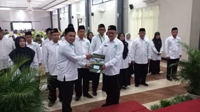 Fakhruddin Kukuhkan Pengurus LP Ma’arif NU PCNU Kab. Purbalingga.