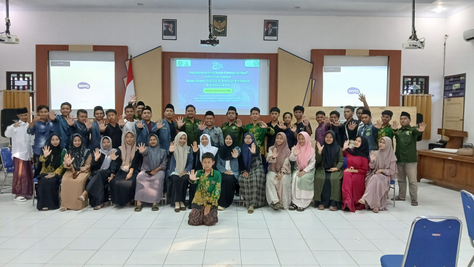 Gandeng PC IPNU IPPNU Pati, Tim PKM IPMAFA Sukses Adakan Sosialisasi Pencegahan Kekerasan Seksual Perdana di Kawedanan Pati Kota