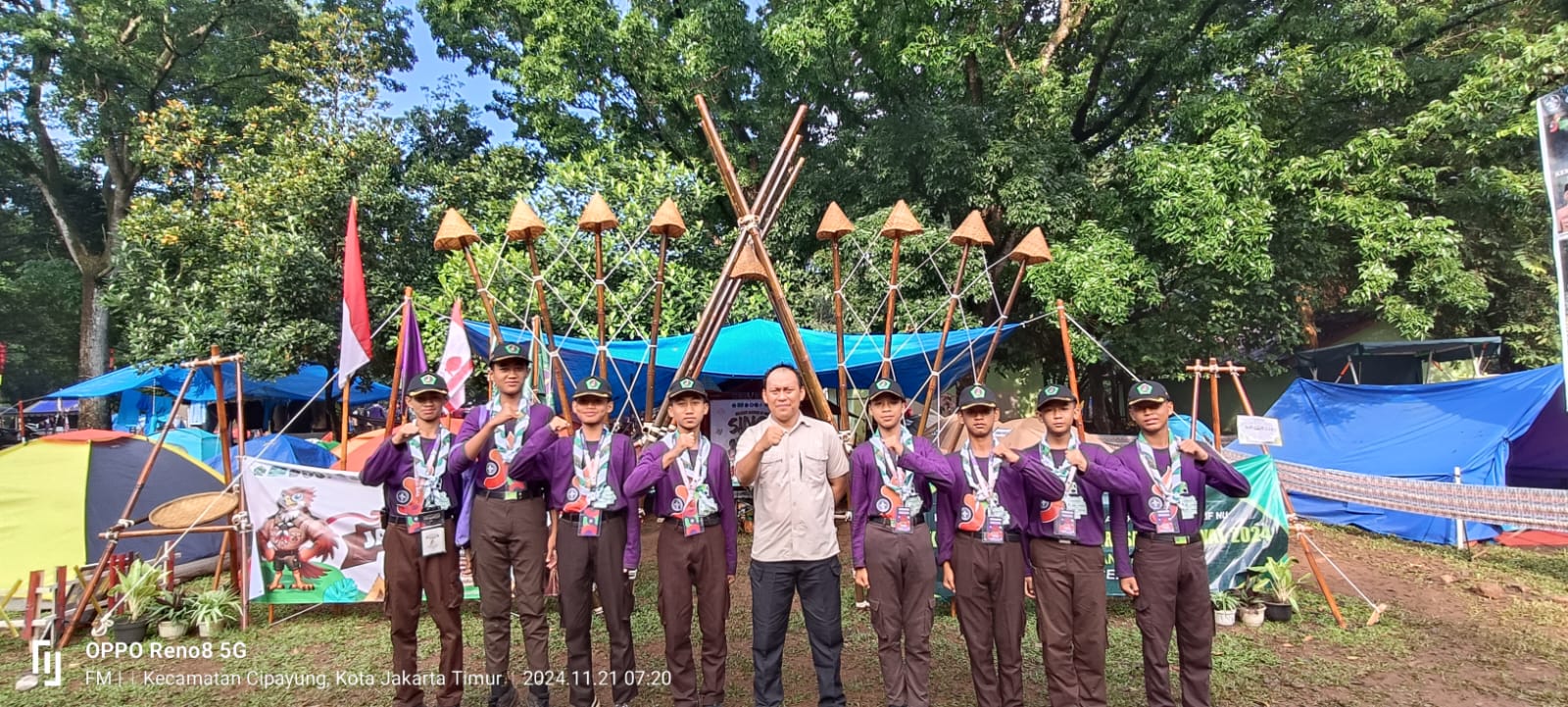 Sakoma Jepara Wakili Perkemahan di Cibubur