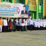 Usung Tema Moderasi, Upacara HAB Ke-79 Kemenag di MAN 1 Pati Berlangsung Khidmat