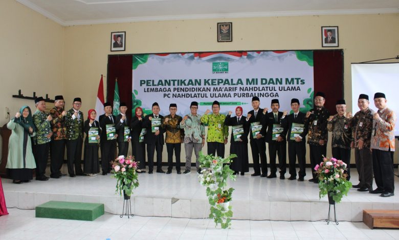 LP Maarif Purbalingga Lantil 7 Kepala MI dan 2 Kepala Mts