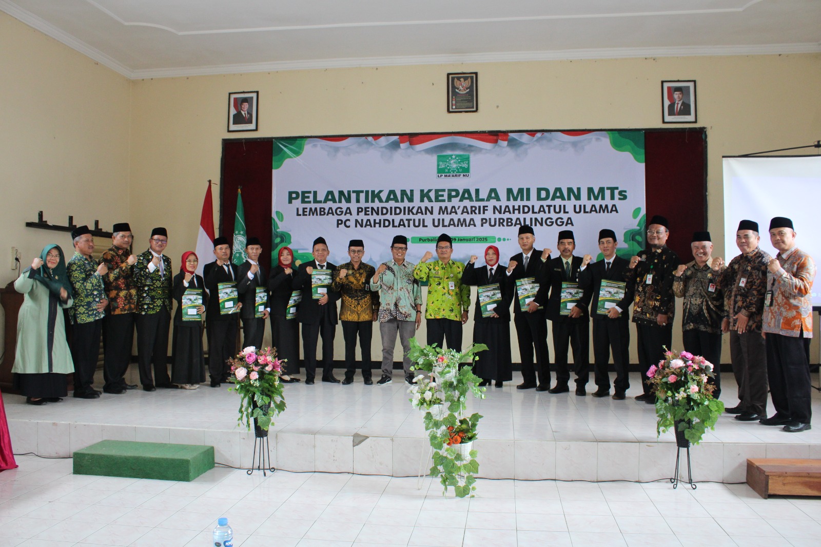 LP Maarif Purbalingga Lantil 7 Kepala MI dan 2 Kepala Mts