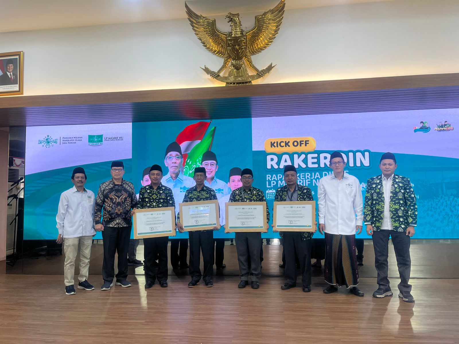 Dari Kendal, Kick Off Rakerdin Ma’arif NU Jateng Resmi Digelar
