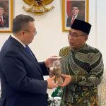 Kunjungi PBNU, Menteri HI China Dukung Kiprah NU