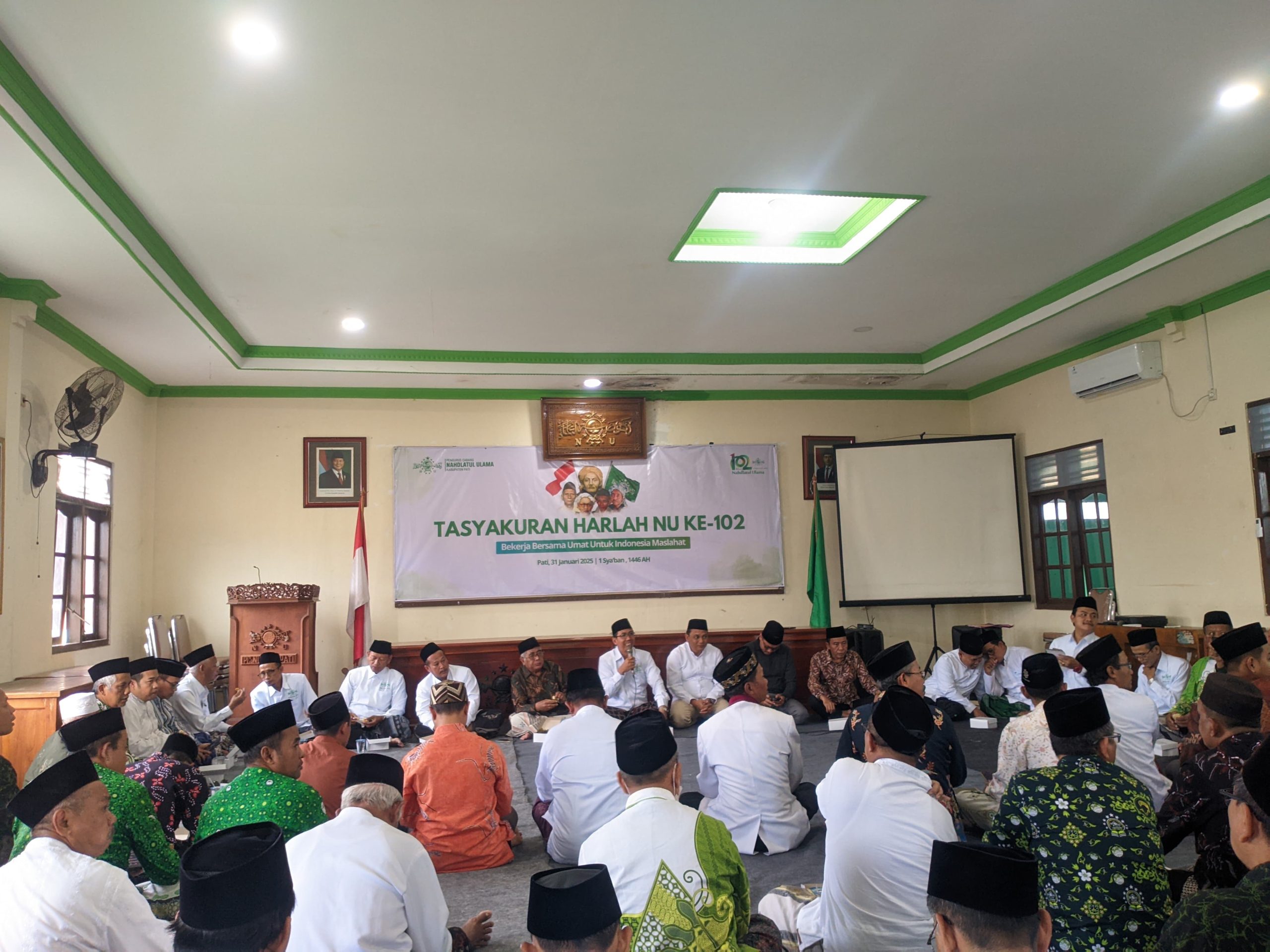 Gelar Tasyakuran Harlah 102 Tahun NU, PCNU Pati Beri Harapan Pada Pemkab