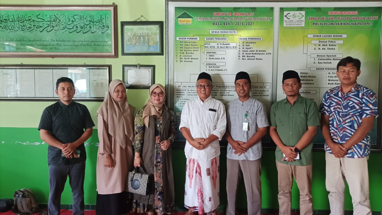 Manajemen Eksekutif Lazisnu Pati Mulai Magang di UPZIS Winong