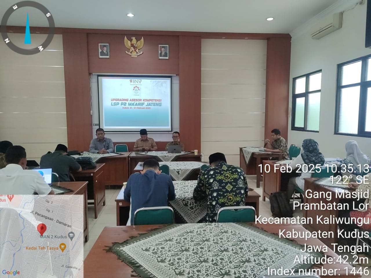 LSP P2 Ma’arif Jateng Gelar Upgrading Asesor: Menyempurnakan MUK Sesuai Standar BNSP