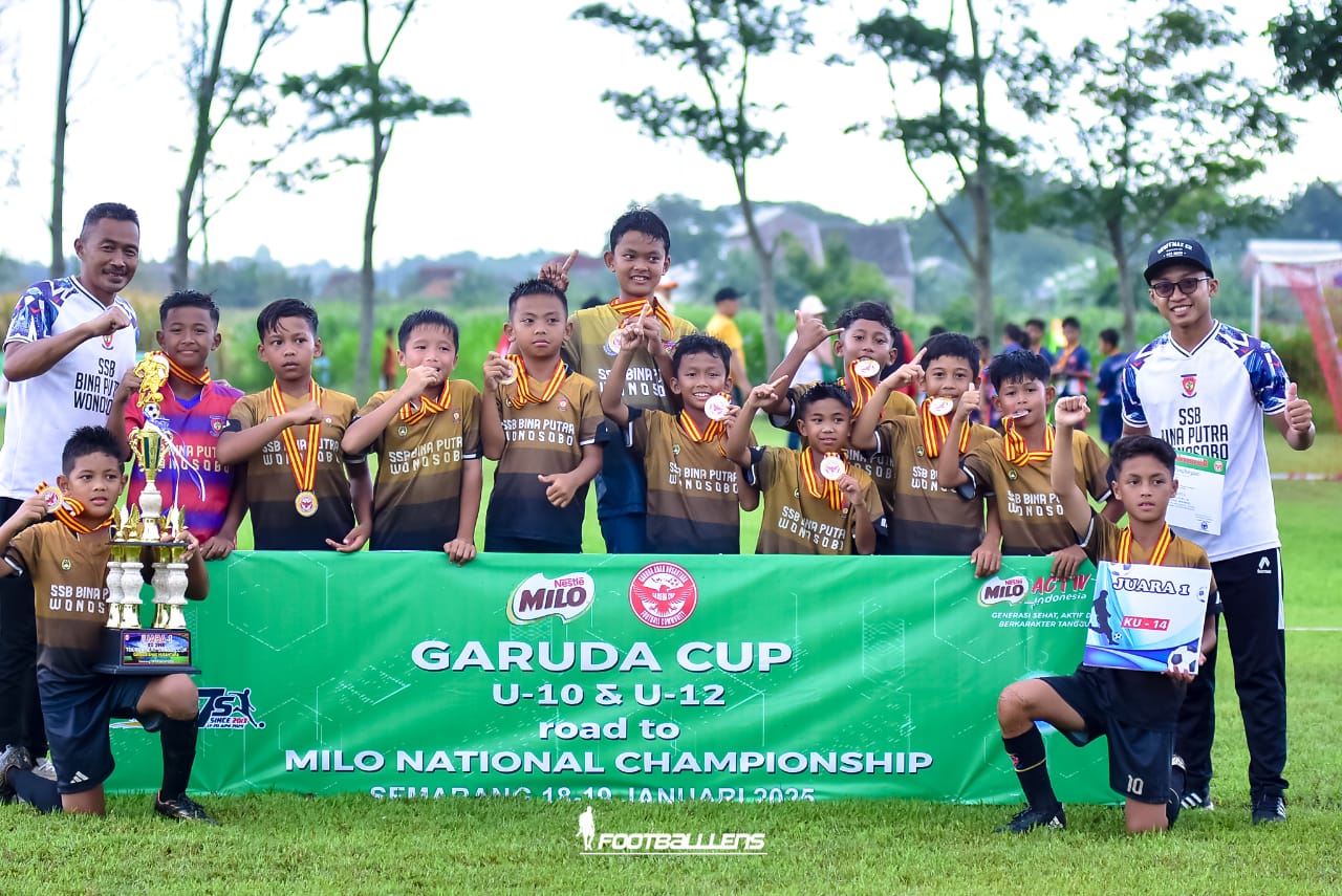 MI Ma’arif Gondang Catat Sejarah di Turnamen Mini Soccer GARUDA CUP U-10