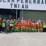 Ajarkan Cinta NKRI, RA KH. Hasyim Asy’ari Gentan Ajak Siswa ke LANUD