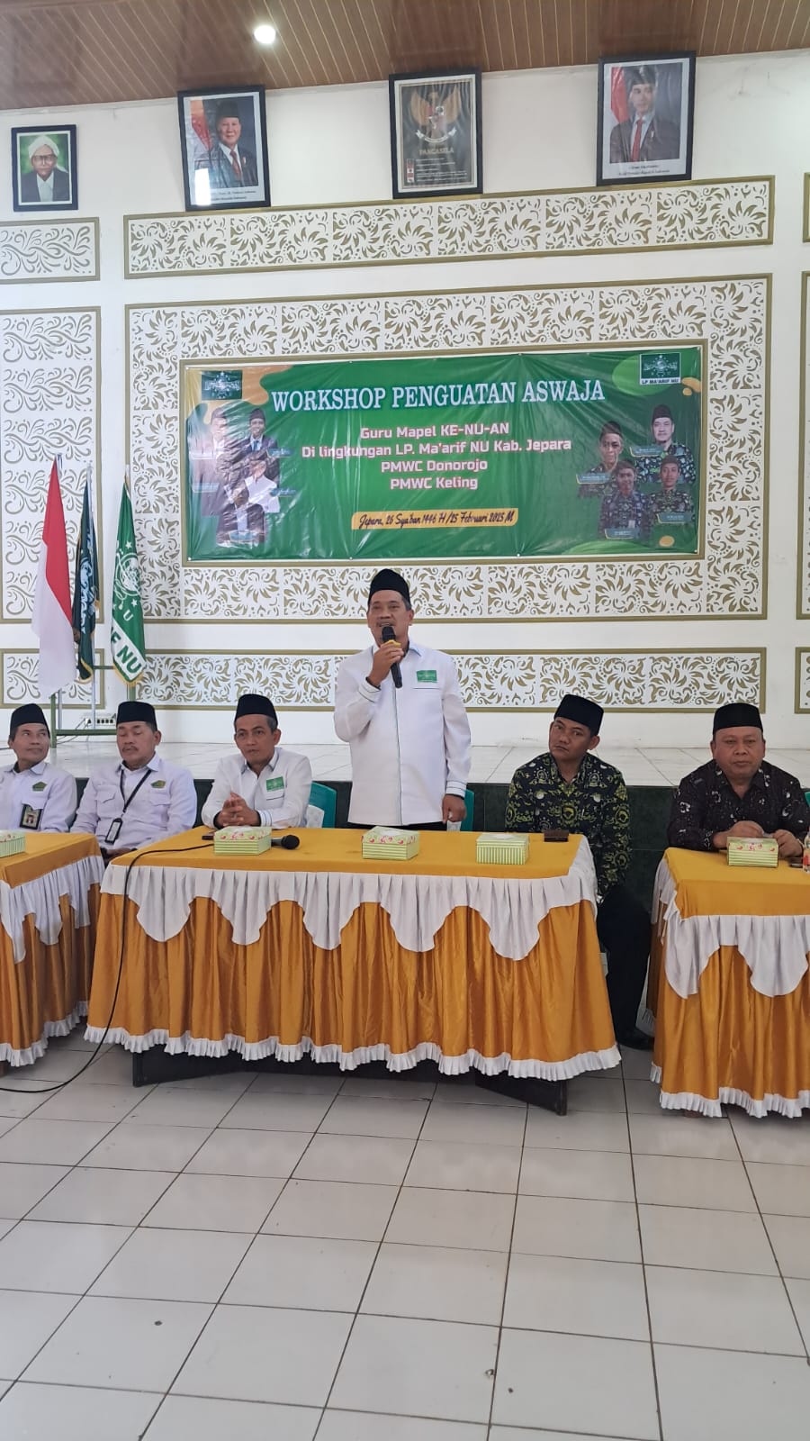 Perkuat Pembelajaran Ke-NU-an, Ma'arif NU Jepara Gelar Workshop