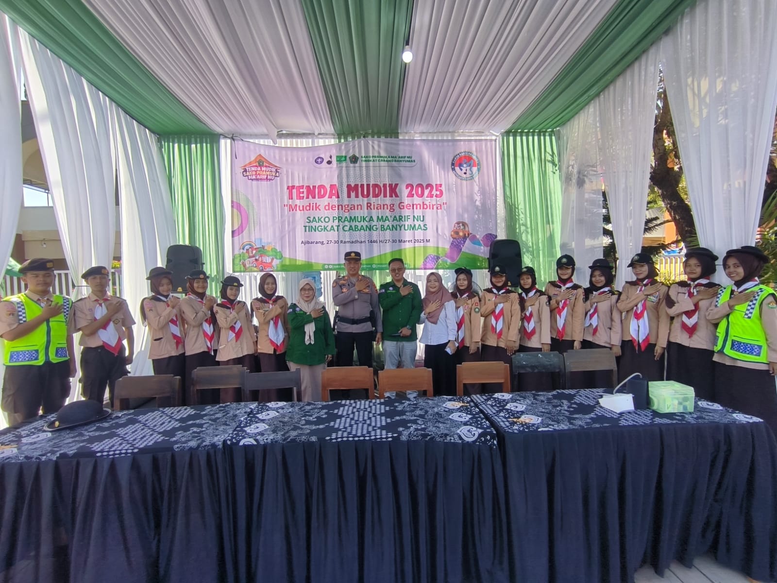 Di Tiga Kabupaten, Sakomanu Dirikan Lima Tenda Sambut Arus Mudik dan Balik Lebaran