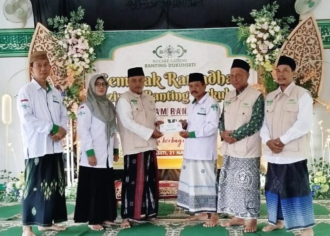 Lazisnu Ranting Dukuhseti Gelar Santunan Yatim Piatu