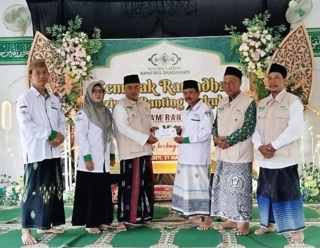 Lazisnu Ranting Dukuhseti Gelar Santunan Yatim Piatu