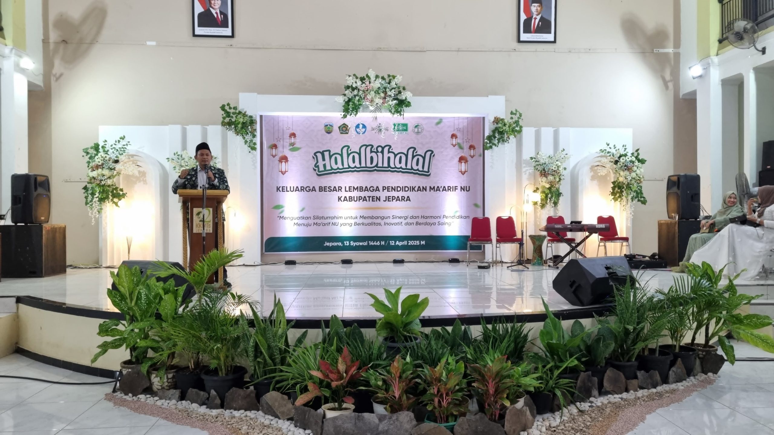 Hadiri Halalbihalal Ma`arif Jepara, Ketua LP Ma`arif NU Jateng Tekankan Pentingnya Penguatan Akidah Aswaja Nahdliyah di Sekolah/Madrasah