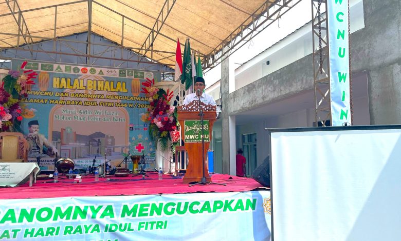 Momen halal Bi Halal MWCNU Winong, Ranting NU dan Banomnya Sepakat Dukung Penuh Klinik NU HALAL BI HALAL Pratama Rawat Inap