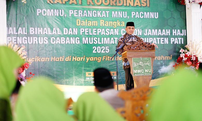 Hadiri Rakor Muslimat NU, Bupati Pati Sampaikan Sederet Kebijakan Strategis