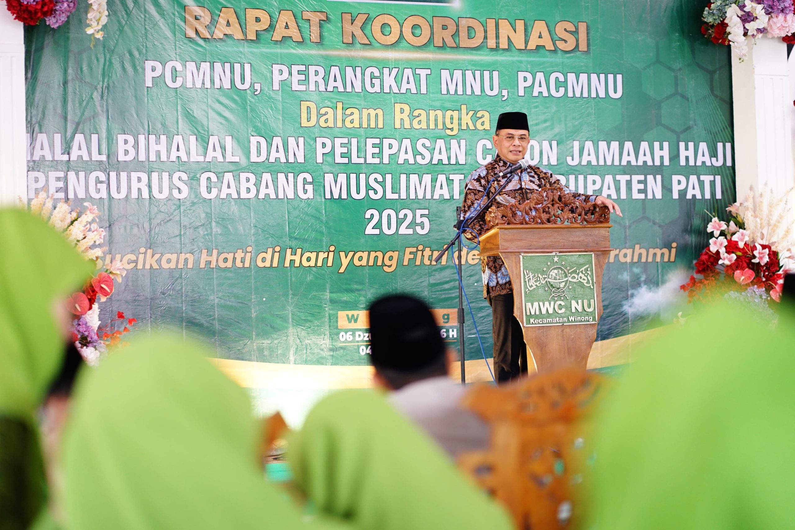Hadiri Rakor Muslimat NU, Bupati Pati Sampaikan Sederet Kebijakan Strategis