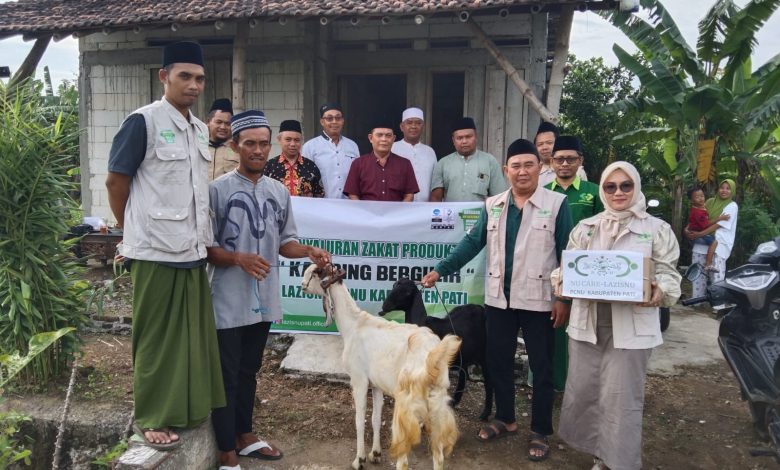 NU Care-LAZISNU Pati Launching Program Kambing Bergulir