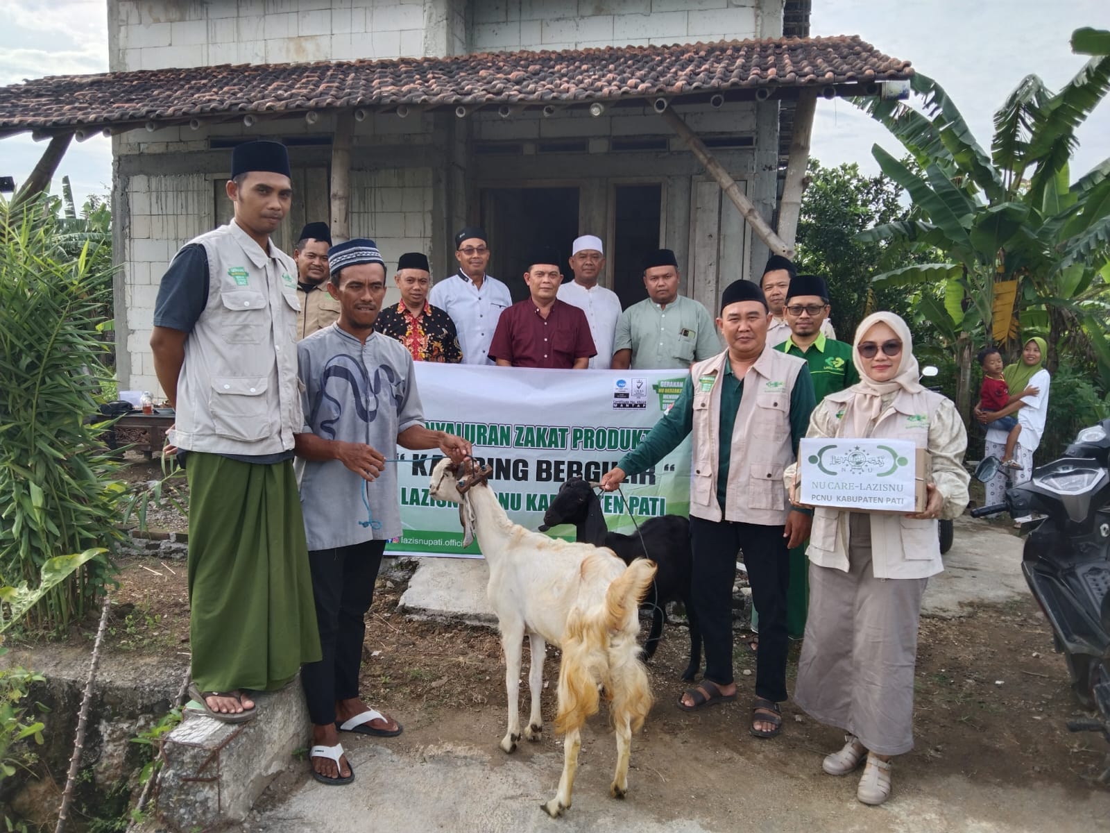 NU Care-LAZISNU Pati Launching Program Kambing Bergulir