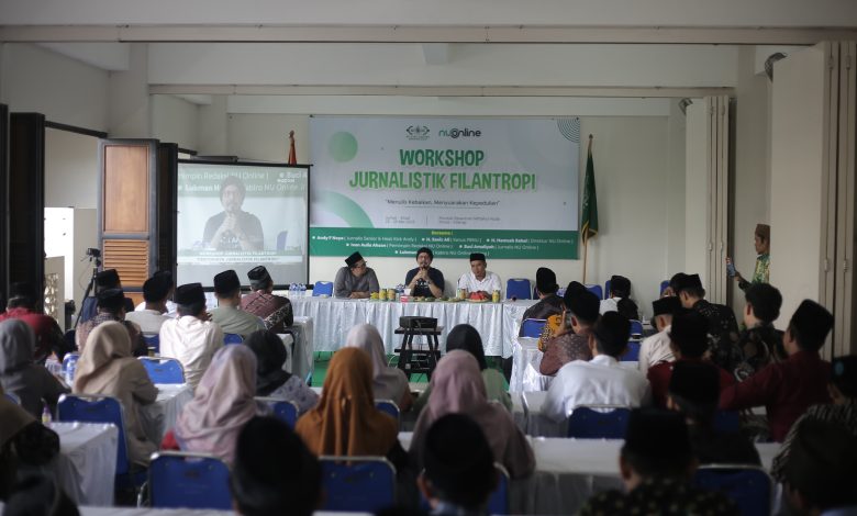 Pengurus LTN PCNU Pati Ikuti Workshop Jurnalistik Filantropi di Cilacap