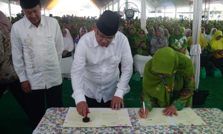 Bupati Pati Janji Berikan Dana Hibah Rp 1 Miliar untuk Muslimat NU