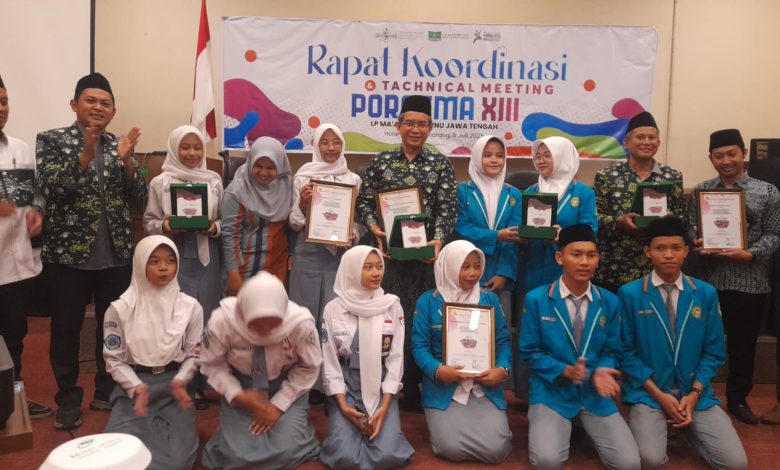 LP Ma'arif NU PWNU Jawa Tengah Gelar Temu Teknis PORSEMA XIII 2025, Siap Cetak Generasi Sehat, Hebat, dan Berprestasi Dahsyat