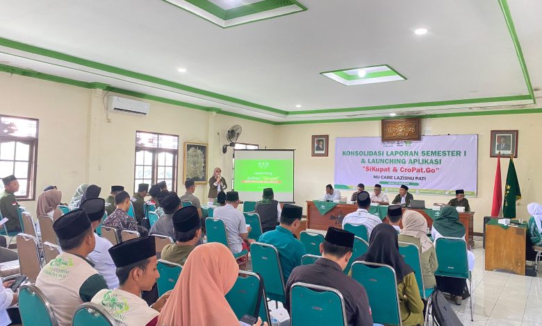 LAZISNU Pati Luncurkan Aplikasi SiKupat dan CroPat.Go, Ini Fungsinya