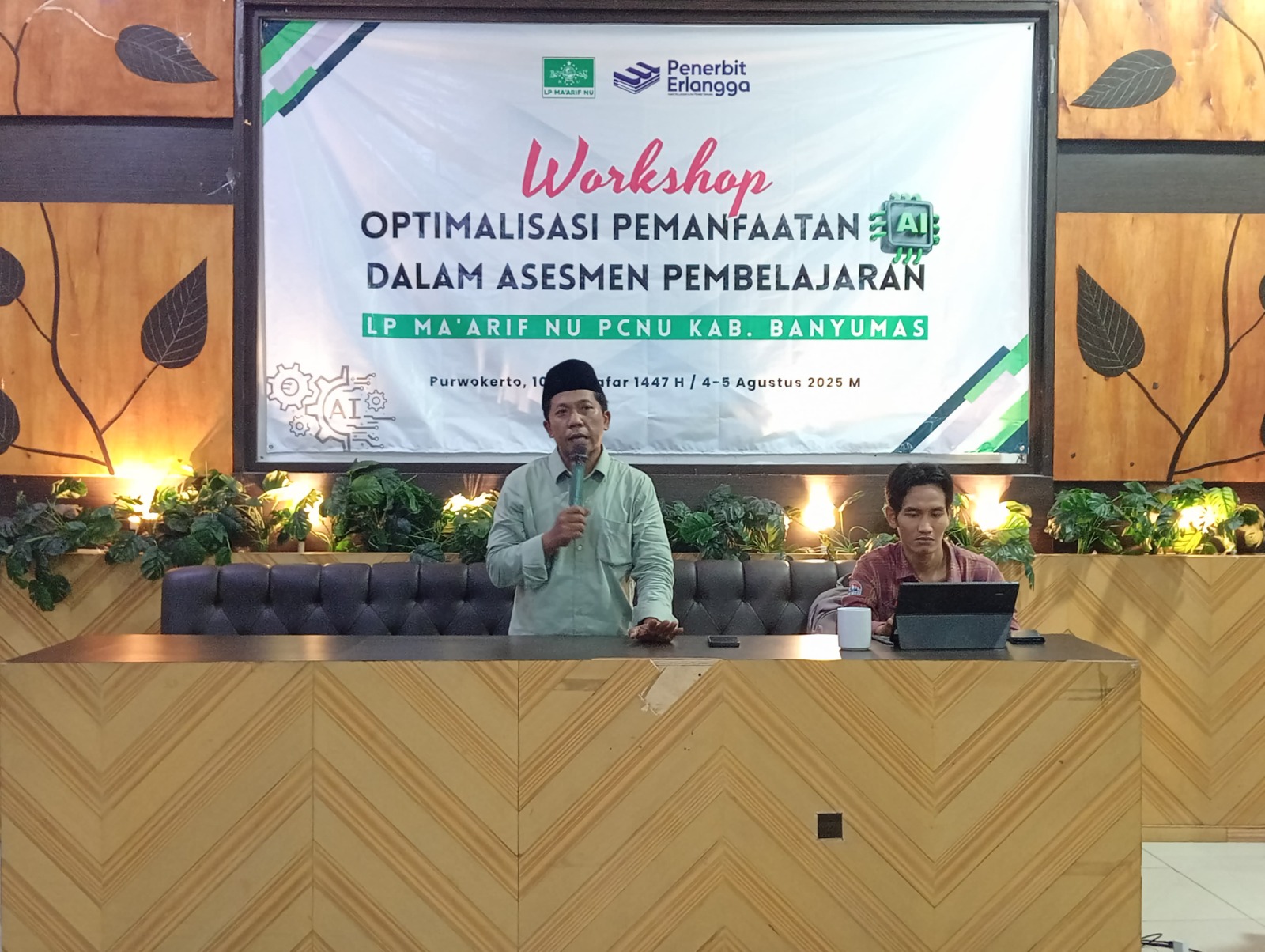 LP Ma’arif NU Banyumas Gelar Workshop Pemanfaatan AI dalam Pembelajaran