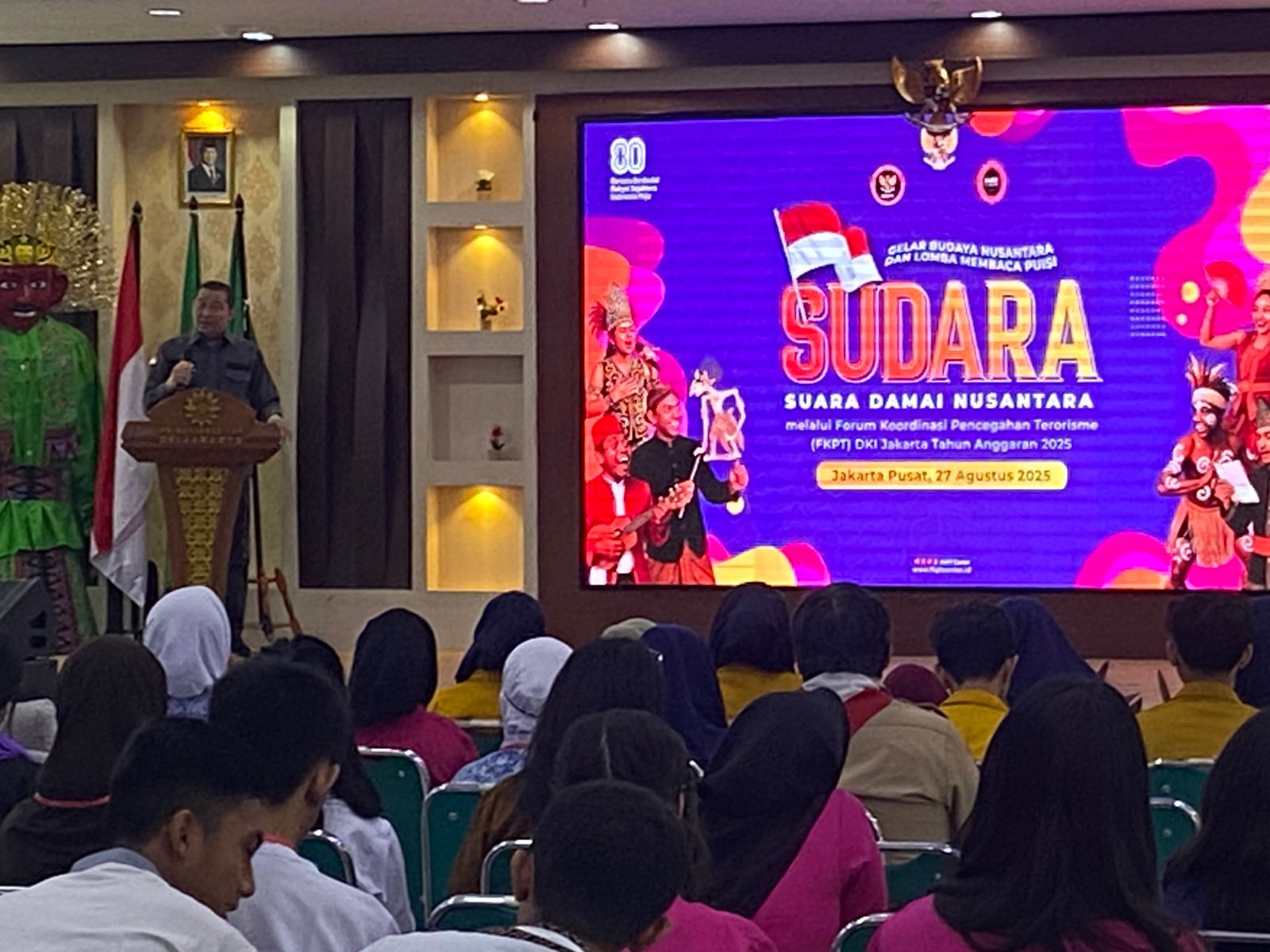 SUARA DAMAI NUSANTARA (SUDARA) BNPT LIBATKAN PELAJAR DALAM PENCEGAHAN TERORISME MELALUI DKI JAKARTA
