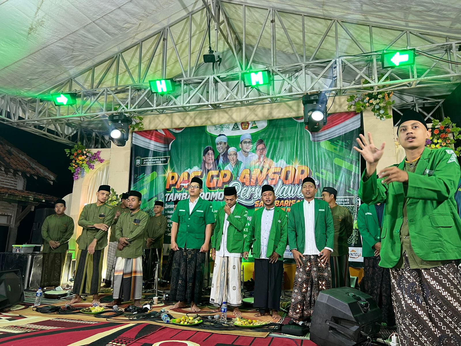 PAC GP Ansor Tambakromo Bersholawat, Jadi Pembuka Rangkaian Konferancab X