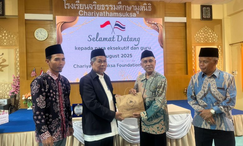 Rangkaian Al-Khidmatul Khamsah, INISNU Kunjungi Chariyatham Suksa Foundation School Thailand
