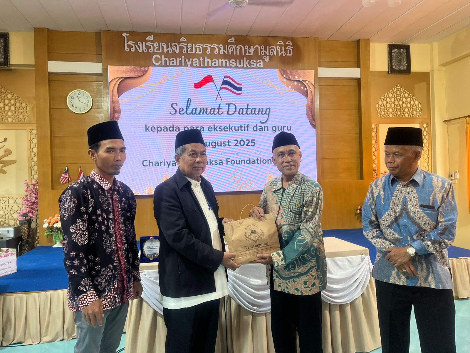 Rangkaian Al-Khidmatul Khamsah, INISNU Kunjungi Chariyatham Suksa Foundation School Thailand