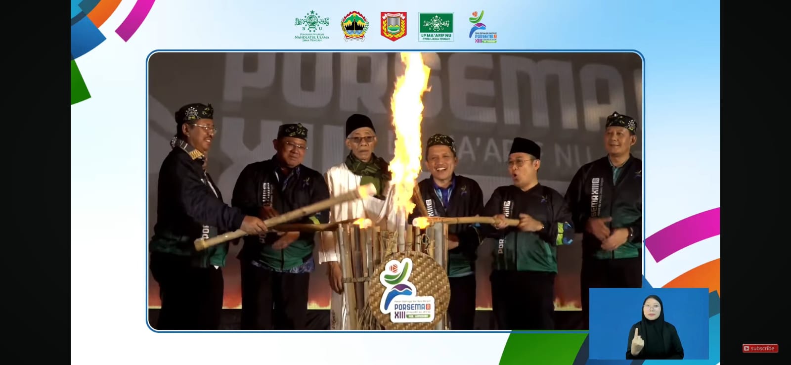 Porsema XIII Jateng Resmi Dibuka, Ribuan Peserta Unjuk Kebolehan