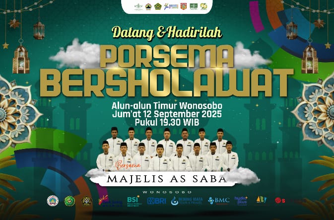 Siap! Majelis As Saba Wonosobo Akan Sholawatan di Porsema XIII