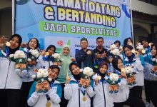 Final Lomba Voli Putri Porsema, Kudus Vs Wonosobo Memanas