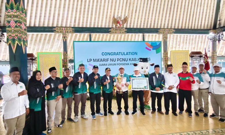 Penutupan, Ma’arif NU Kudus Juara Umum Porsema XIII 2025