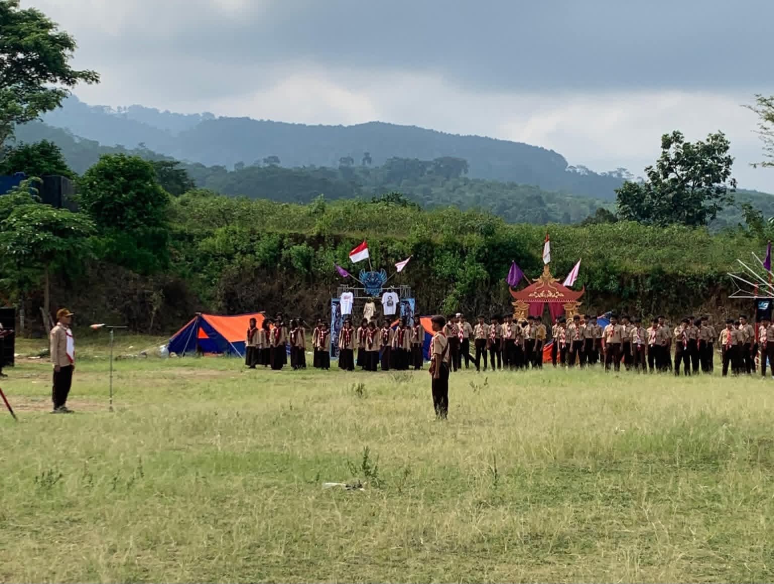 Yayasan As-Salafiyah Lahar Gelar Kemah Bakti dalam Rangka Maulid Nabi Muhammad SAW