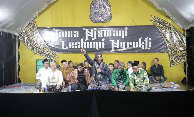 Lesbumi PCNU Pati Gelar Ngaji Budaya di Pasucen