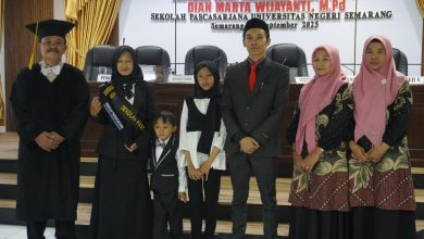 Raih IPK 4.00, Dian Marta Wijayanti Sah Jadi Doktor Manajemen Pendidikan Lulusan UNNES