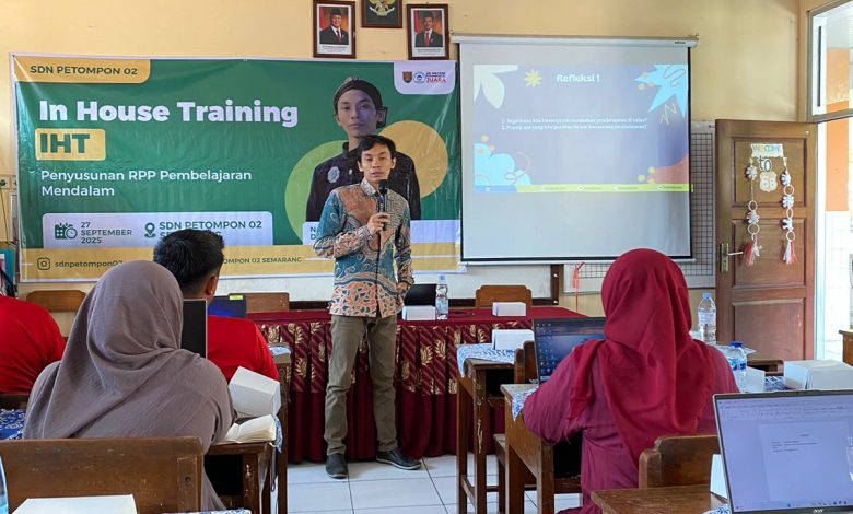SDN Petompon 02 Gelar IHT Penyusunan Perangkat Ajar Pembelajaran Mendalam: Perkuat Kompetensi Guru Hadapi Tantangan Kurikulum