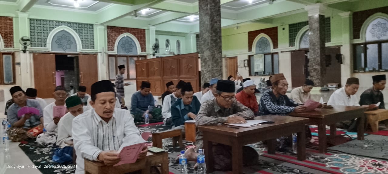 Alumni Al Falah Ploso di Pati Gelar Pengajian Rutin Minahus Saniyah