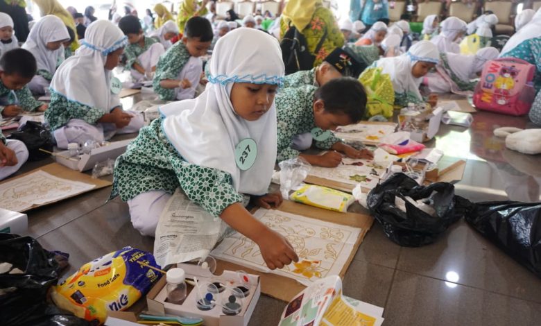 YPMNU Pati Gelar Lomba Membatik untuk Anak-Anak