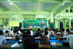 Santri-Santri dari Berbagai Pesantren Ikuti Bahtsul Masail RMI NU Pati