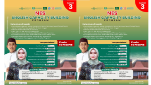 Kembali Dibuka, English Capacity Building Program Ma’arif dan RMI NU Jateng