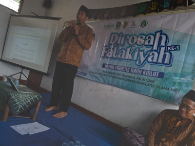 Lembaga Falakiyah PCNU Gelar Palatihan Hisab Praktis Arah Kiblat