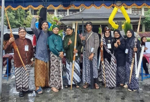 Sekretaris PCNU dan Dua Perwakilan Garfa Pati Ikuti Geladhen Hageng Jemparingan Nasional di Kulon Progo