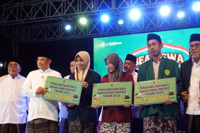 PCNU Pati Gelar Tasyakuran Hari Santri 2025, Ada Peluncuran Perbup Pesantren hingga Pemberian Beasiswa Santri