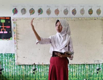 SDN Sokopuluhan 01 Pucakwangi Gelar Lomba Unik Gantikan Tradisi Pemberian Hadiah Guru