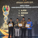 Kemenag Pati Antar FKUB Raih Peringkat III Harmony Award 2025